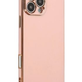 iPhone 16 Pro Kılıf Volet Silikon - Pembe-(5796)