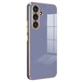 Samsung Galaxy S24 FE Kılıf Volet Silikon - Mavi-(5796)