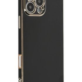 iPhone 16 Pro Kılıf Volet Silikon - Siyah-(5796)