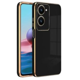 Vivo Y18 Kılıf Volet Silikon - Siyah-(5796)