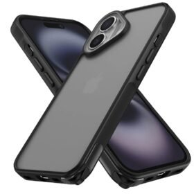 iPhone 16 Kılıf Elegant Kapak - Siyah-(5796)