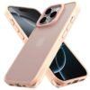 iPhone 16 Pro Kılıf Elegant Kapak - Pudra-(5796)