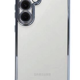 Samsung Galaxy S24 FE Kılıf Lensli Silikon - Lacivert-(5796)