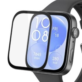 Huawei Watch Fit 3 Polymer Nano Ekran Koruyucu - Şeffaf-(5796)