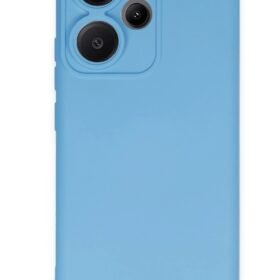 Xiaomi Redmi Note 13 Pro Plus Kılıf Nano içi Kadife Silikon - Mavi-(5796)