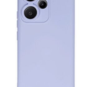 Xiaomi Redmi Note 13 Pro Plus Kılıf Nano içi Kadife Silikon - Lila-(5796)