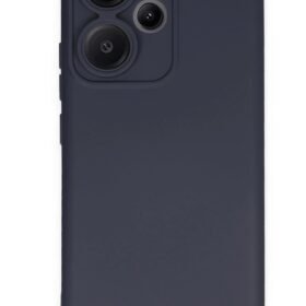 Xiaomi Redmi Note 13 Pro Plus Kılıf Nano içi Kadife Silikon - Lacivert-(5796)