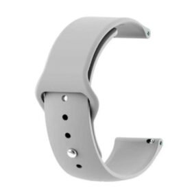 Huawei GT4 41mm 18mm Klasik Kordon - Açık Gri-(5796)