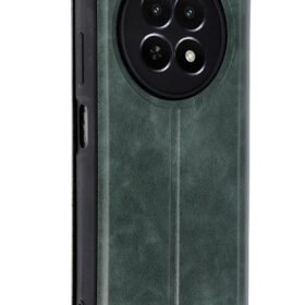 Realme 12 5G Kılıf Flip Cover - Koyu Yeşil-(5796)
