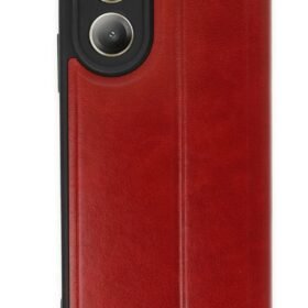 Oppo A38 Kılıf Flip Cover - Kırmızı-(5796)