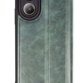 Oppo A38 Kılıf Flip Cover - Koyu Yeşil-(5796)