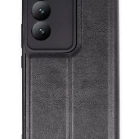 Vivo V30 Lite 4G Kılıf Flip Cover - Siyah-(5796)