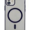 iPhone 11 Hilton Magsafe Kapak - Lacivert-(5796)