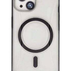 iPhone 15 Hilton Magsafe Kapak - Siyah-(5796)