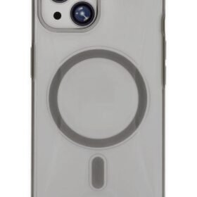 iPhone 15 Hilton Magsafe Kapak - Titan Gri-(5796)
