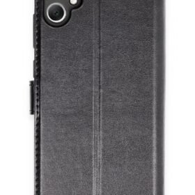 Samsung Galaxy A05 Kılıf Trend S Plus Kapaklı Kılıf - Siyah-(5796)