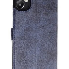 Samsung Galaxy A05 Kılıf Trend S Plus Kapaklı Kılıf - Lacivert-(5796)