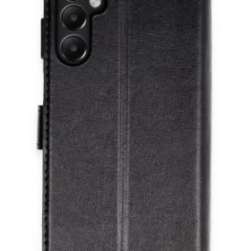 Samsung Galaxy A05S Kılıf Trend S Plus Kapaklı Kılıf - Siyah-(5796)