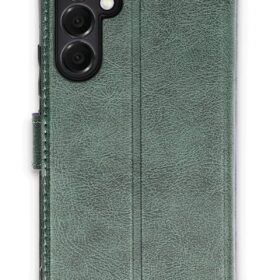 Samsung Galaxy A05S Kılıf Trend S Plus Kapaklı Kılıf - Yeşil-(5796)