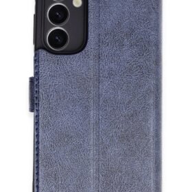 Samsung Galaxy A25 5G Kılıf Trend S Plus Kapaklı Kılıf - Lacivert-(5796)