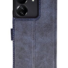 Xiaomi Redmi 13C Kılıf Trend S Plus Kapaklı Kılıf - Lacivert-(5796)