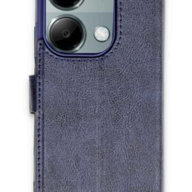 Xiaomi Redmi Note 13 Pro 4G Kılıf Trend S Plus Kapaklı Kılıf - Lacivert-(5796)