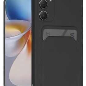 Samsung Galaxy S24 FE Kılıf Kelvin Kartvizitli Silikon - Siyah-(5796)