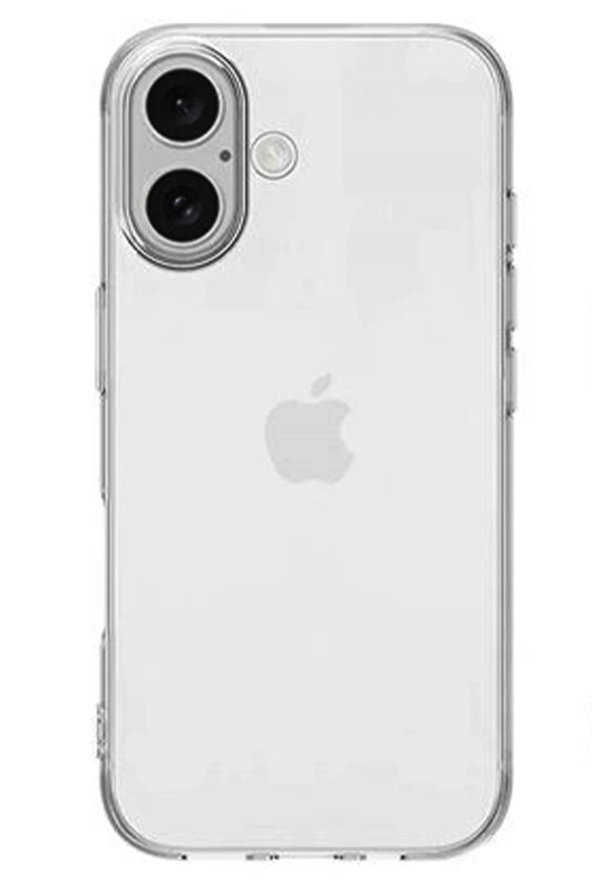iPhone 16 Plus Kılıf Lüx Şeffaf Silikon-(5796) - Görsel 2