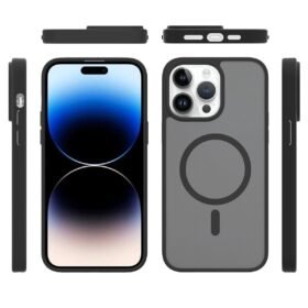 iPhone 11 Pro Max Jota Magsafe Kapak - Siyah-(5796)