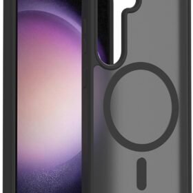 Samsung Galaxy S23 Jota Magsafe Kapak - Siyah-(5796)