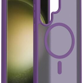 Samsung Galaxy S23 Ultra Jota Magsafe Kapak - Derin Mor-(5796)