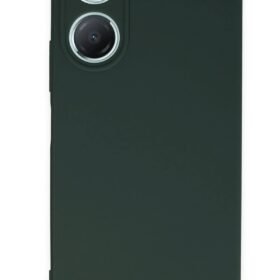 Vivo Y18 Kılıf First Silikon - Koyu Yeşil-(5796)