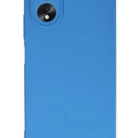 Oppo A38 Kılıf First Silikon - Mavi-(5796)