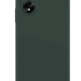 Oppo A38 Kılıf First Silikon - Koyu Yeşil-(5796)