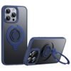 iPhone 14 Pro Max Avatar 360 Dönen Magsafe Kapak - Lacivert-(5796)