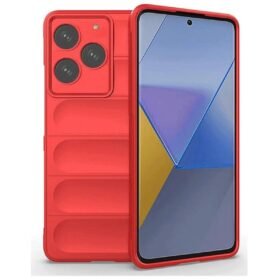 General Mobile Era 50 Kılıf Optimum Silikon - Kırmızı-(5796)