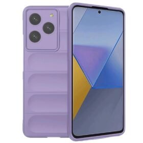 General Mobile Era 50 Kılıf Optimum Silikon - Lila-(5796)