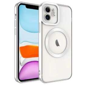 iPhone 12 Kılıf Kross Magneticsafe Kapak - Titan Gri-(5796)