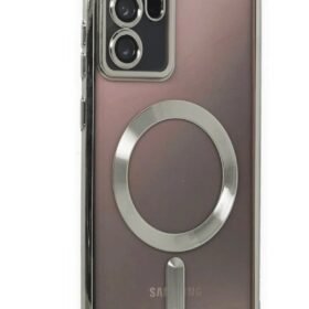 Samsung Galaxy Note 20 Ultra Kılıf Kross Magneticsafe Kapak - Titan Gri-(5796)