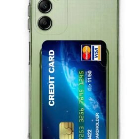 Samsung Galaxy A16 5G Kılıf Kart Şeffaf Silikon - Şeffaf-(5796)