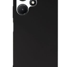 İnfinix Hot 30i Kılıf First Silikon - Siyah-(5796)