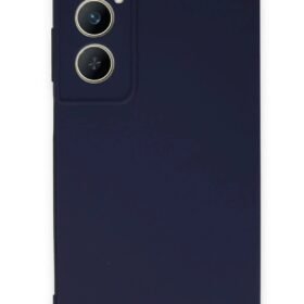 Realme C65 Kılıf First Silikon - Lacivert-(5796)