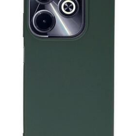 İnfinix Hot 40i Kılıf First Silikon - Koyu Yeşil-(5796)