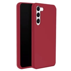 Samsung Galaxy S24 Kılıf First Silikon - Kırmızı-(5796)