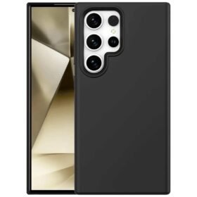 Samsung Galaxy S24 Ultra Kılıf First Silikon - Siyah-(5796)