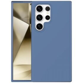 Samsung Galaxy S24 Ultra Kılıf First Silikon - Mavi-(5796)