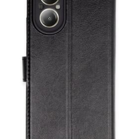 Realme 12 Lite Kılıf Trend S Plus Kapaklı Kılıf - Siyah-(5796)