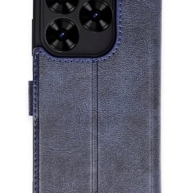 Tecno Spark Go 2024 Kılıf Trend S Plus Kapaklı Kılıf - Lacivert-(5796)