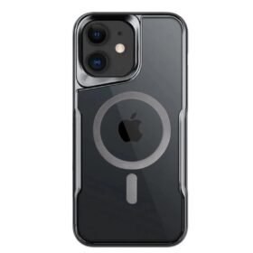 iPhone 11 Kılıf Boyi Magsafe Silikon Kapak - Titan Gri-(5796)