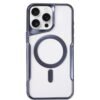 iPhone 15 Pro Max Kılıf Boyi Magsafe Silikon Kapak - Lacivert-(5796)